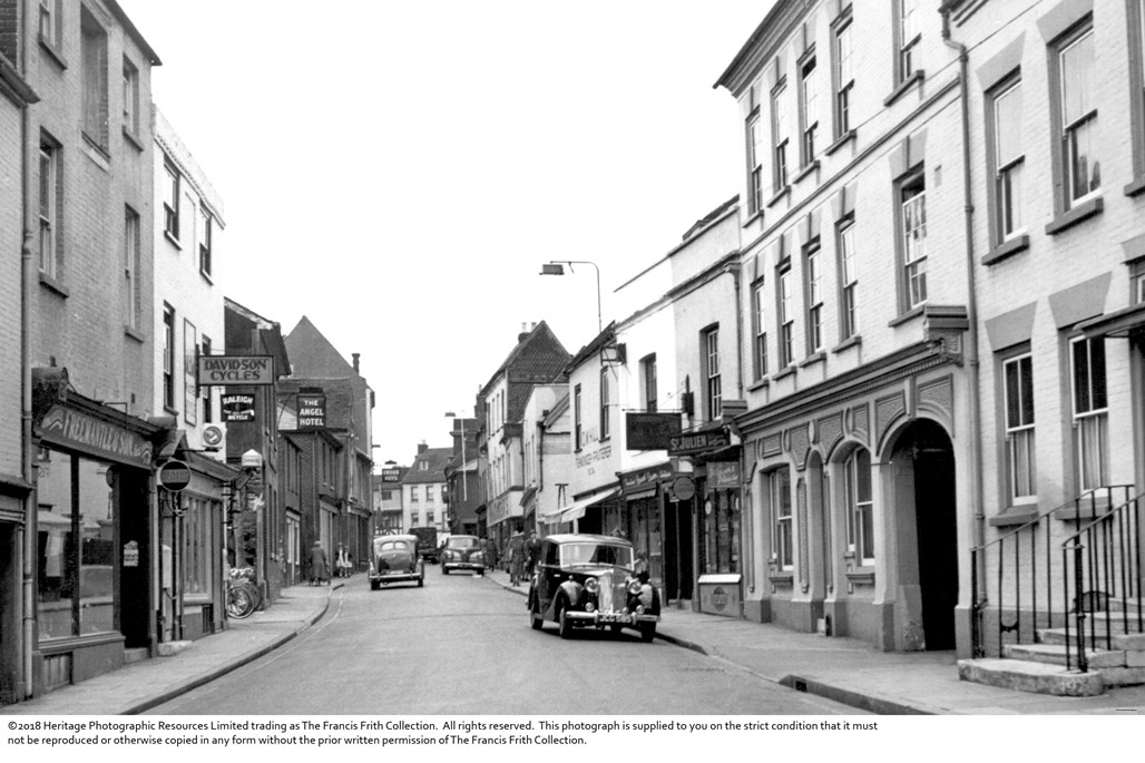Bell Street, Romsey, c1955