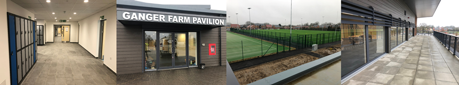 Ganger Farm Sports Pavillion Entrance