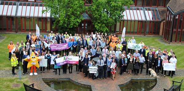 Staff at Test Valley Borough Council