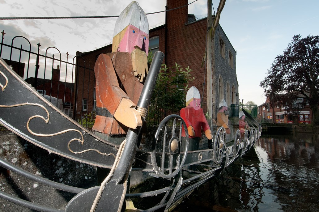 Viking Longboat at Andover