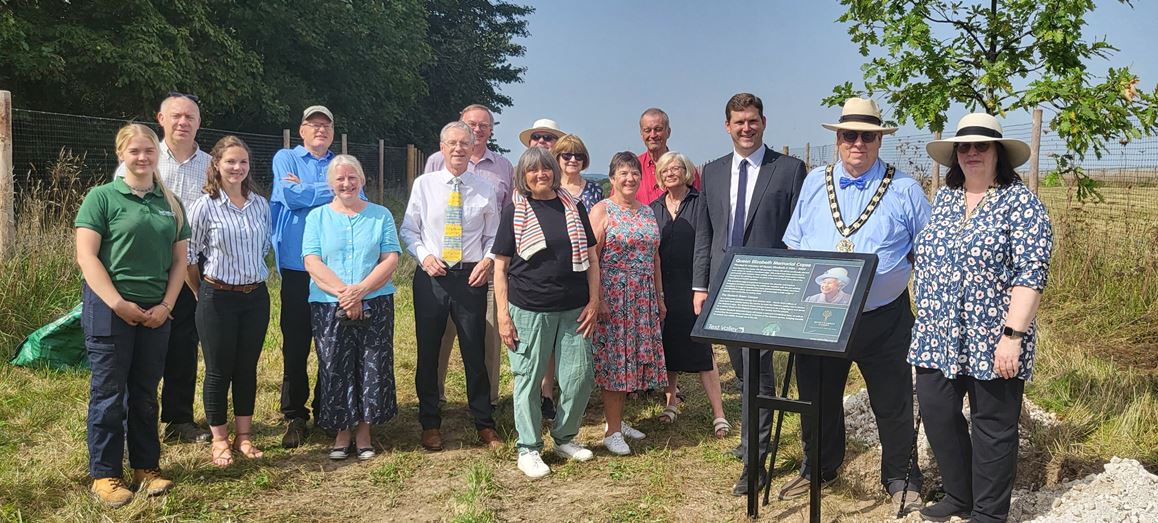 Bury Hill naming ceremony