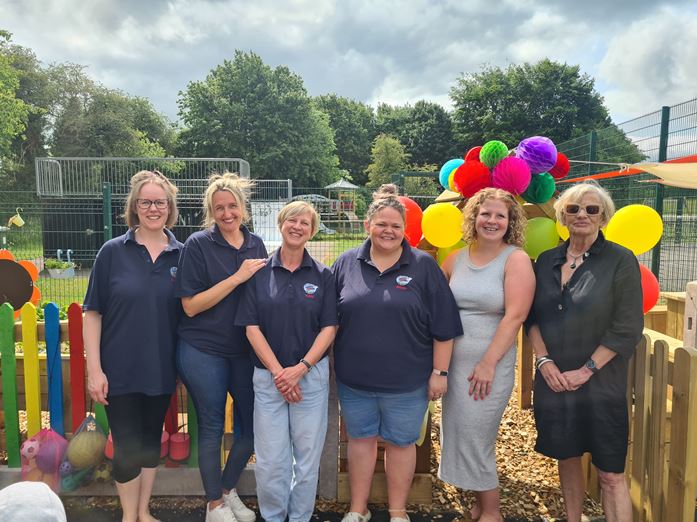 Somborne pre-school group photo