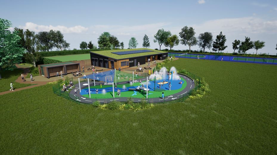 Vigo Park Splash Pad and Pavilion