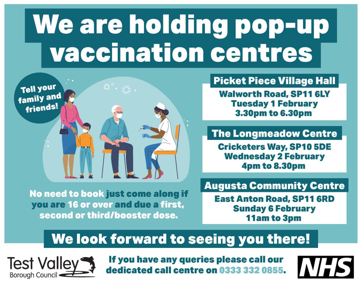 Popup Vaccination poster