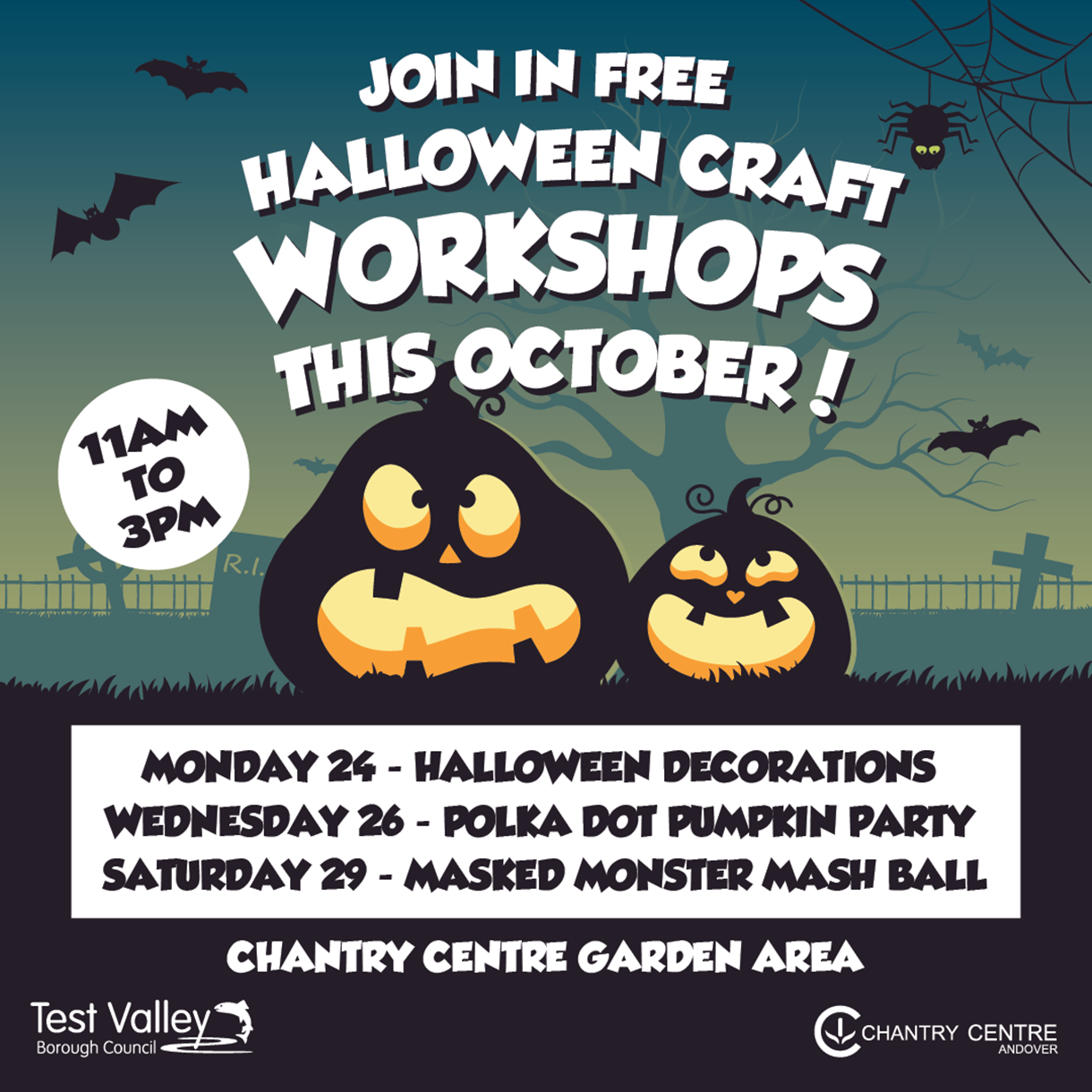 Chantry Centre Halloween crafts