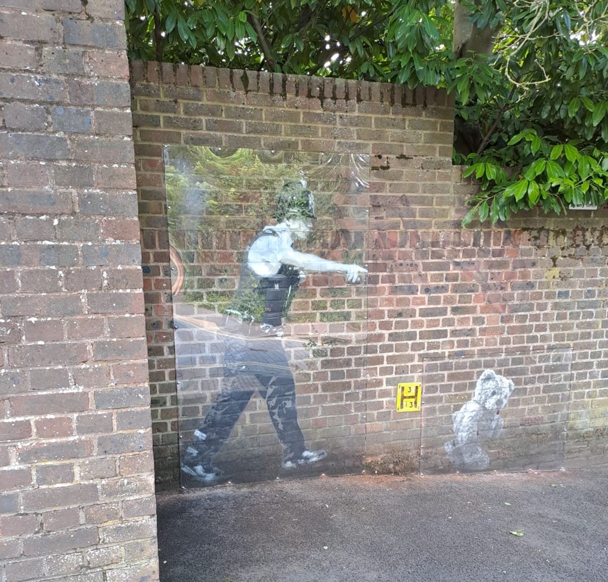 Andover artwork covered