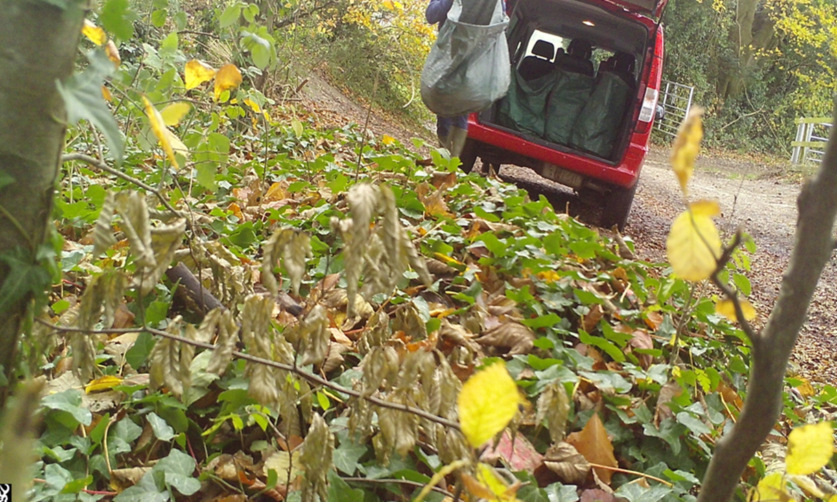 Fly-tip in Broughton