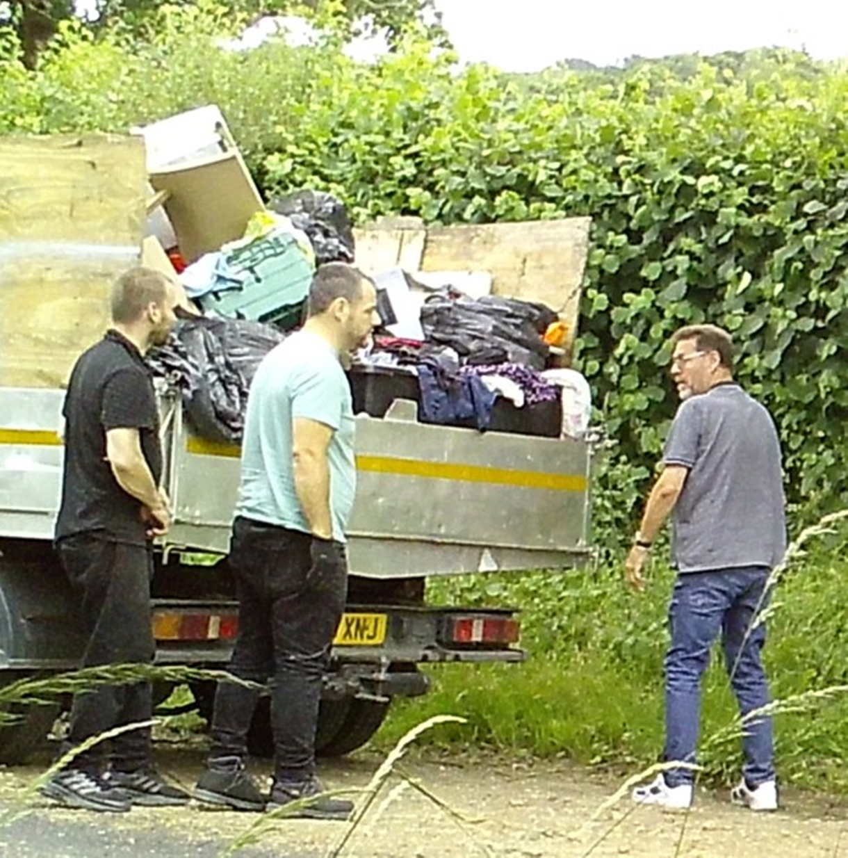 Romsey fly-tip
