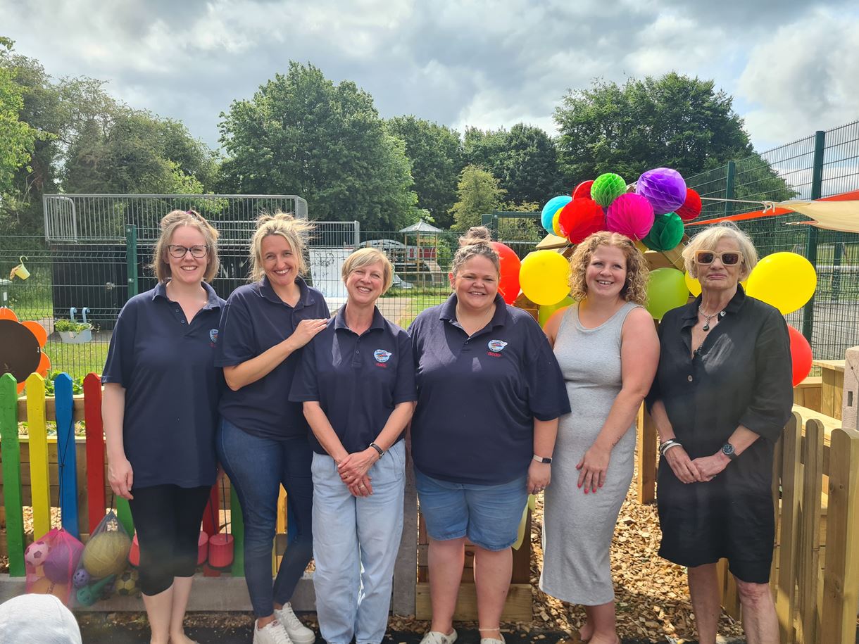 Somborne pre-school group photo