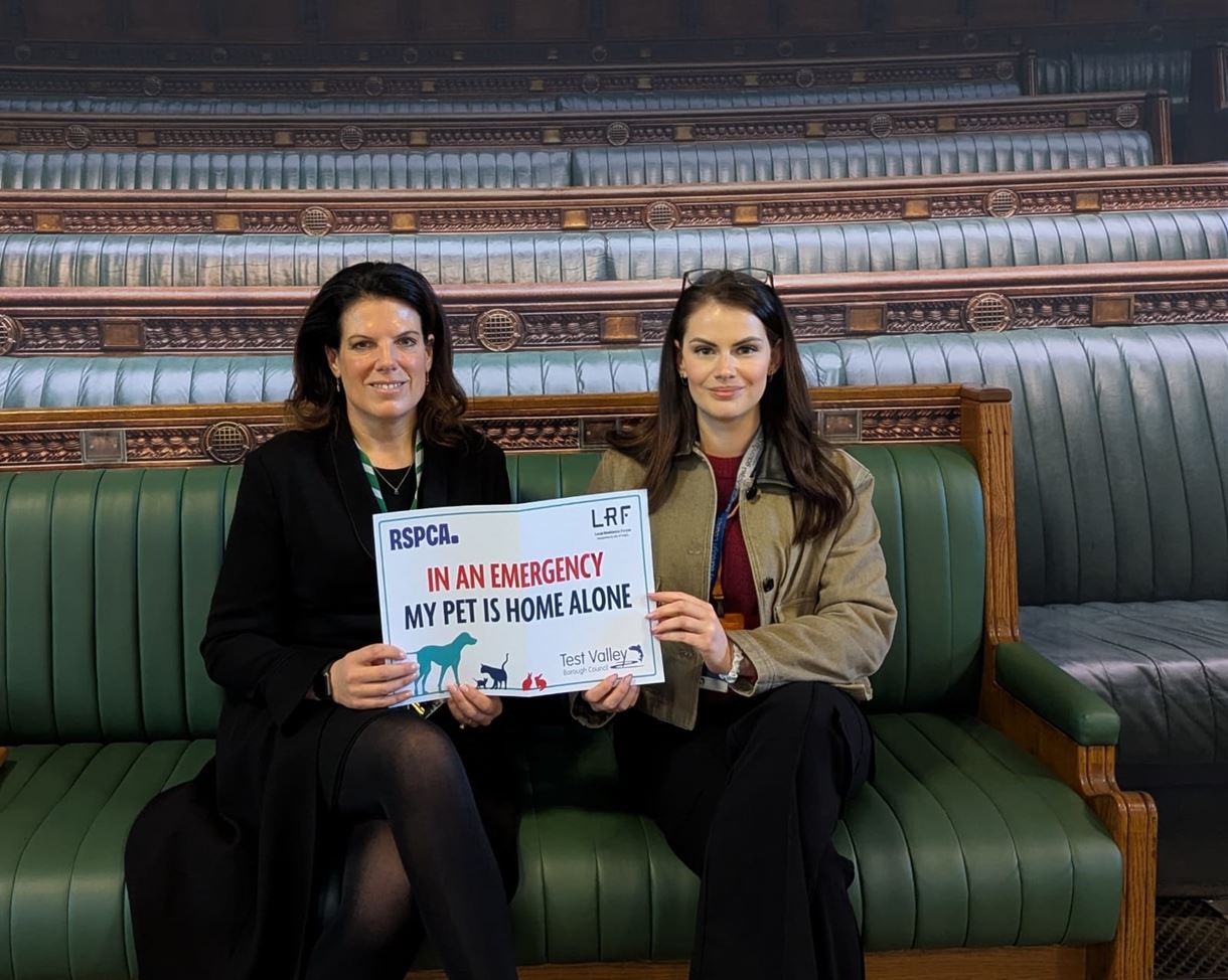 Caroline Nokes and Lucy