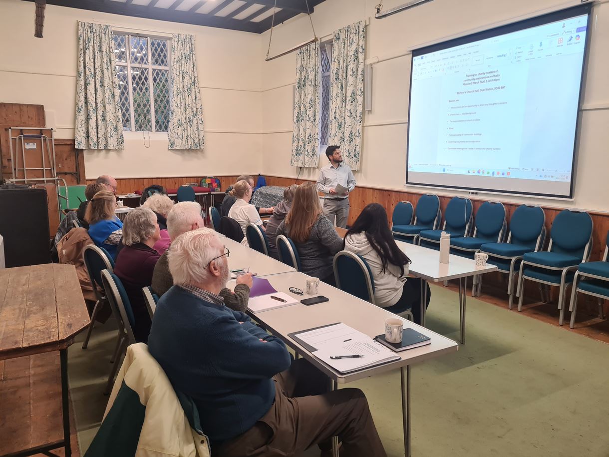 Over Wallop Trustee Training photo 1