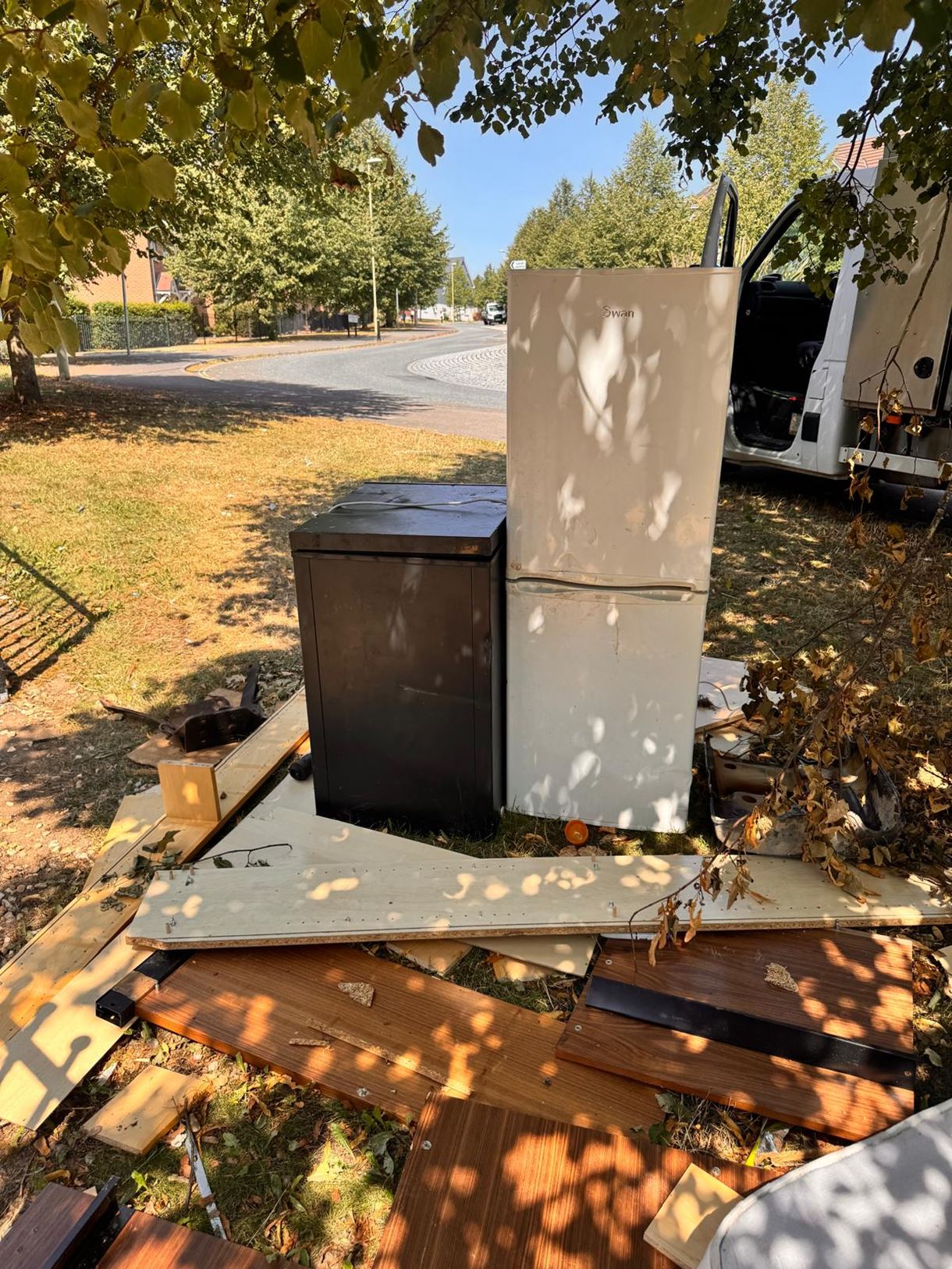 Pasture Walk fly-tip