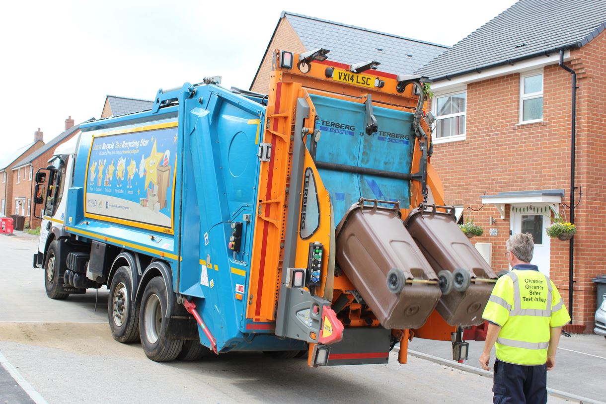 Brown Recycling Bin Collections