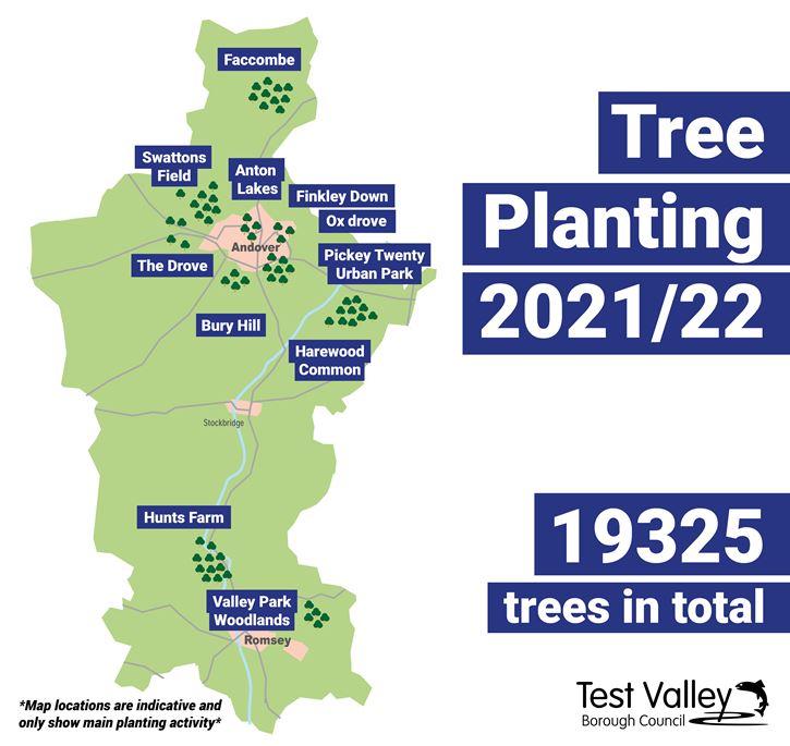 Tree planting for 2021/2022