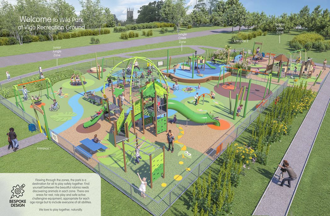 Vigo Park play area design